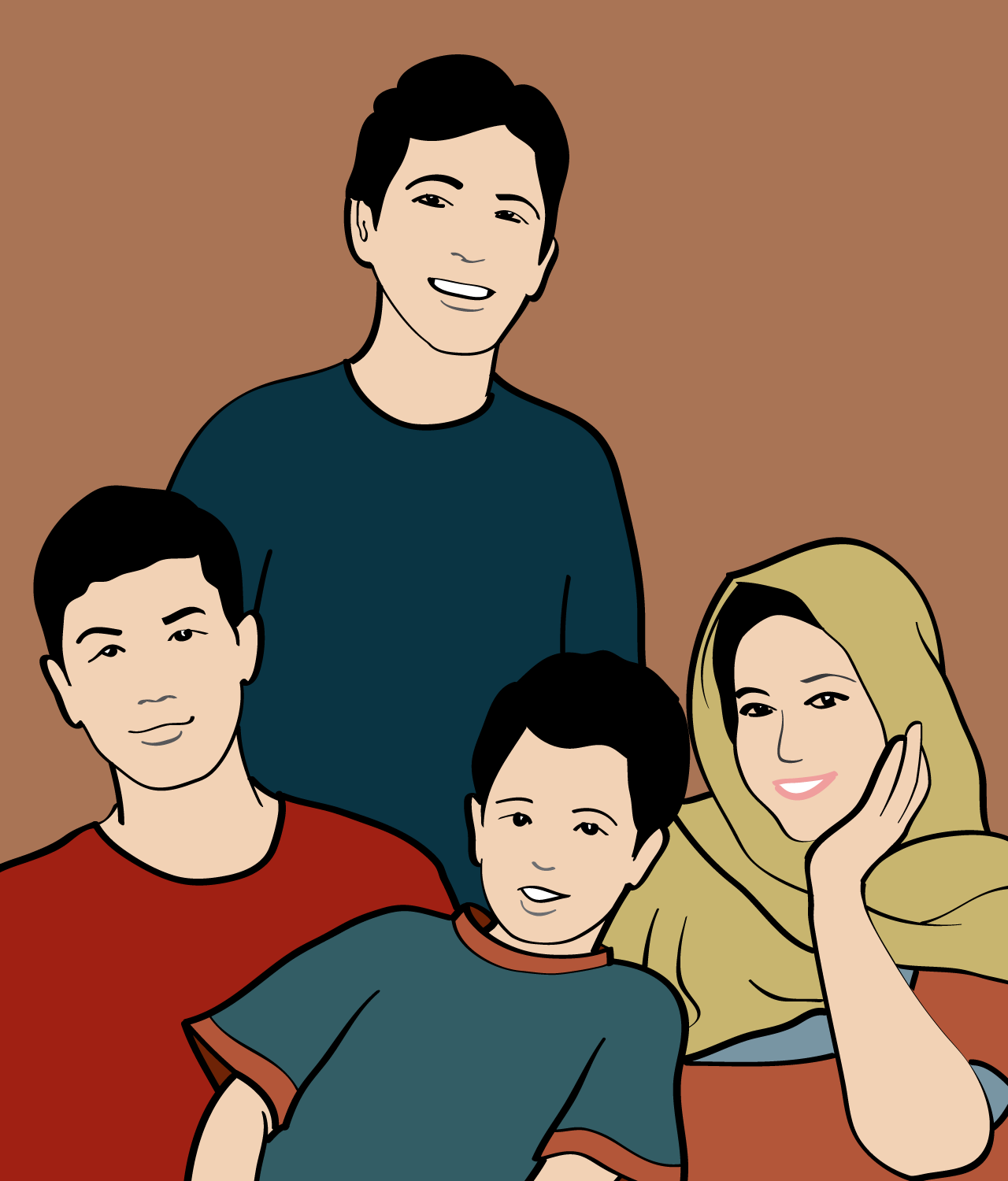 Arif & Family