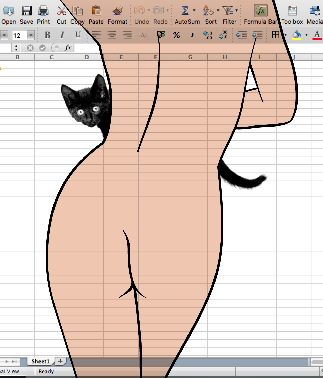 Excel Cat