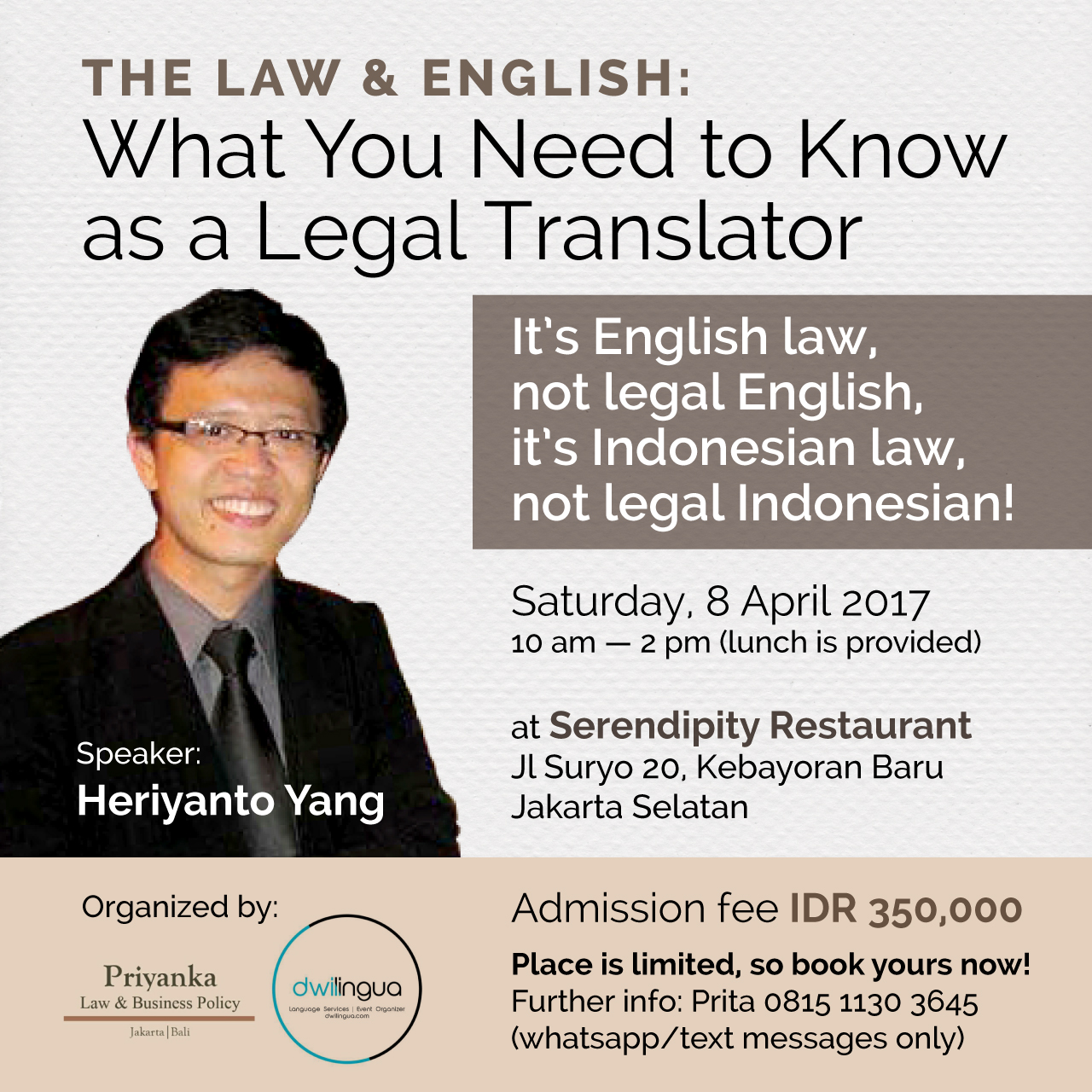 The Law & English