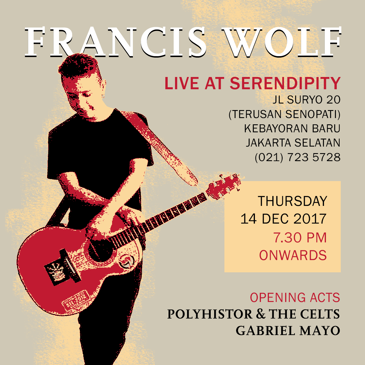 Francis Wolf: Live at Serendipity