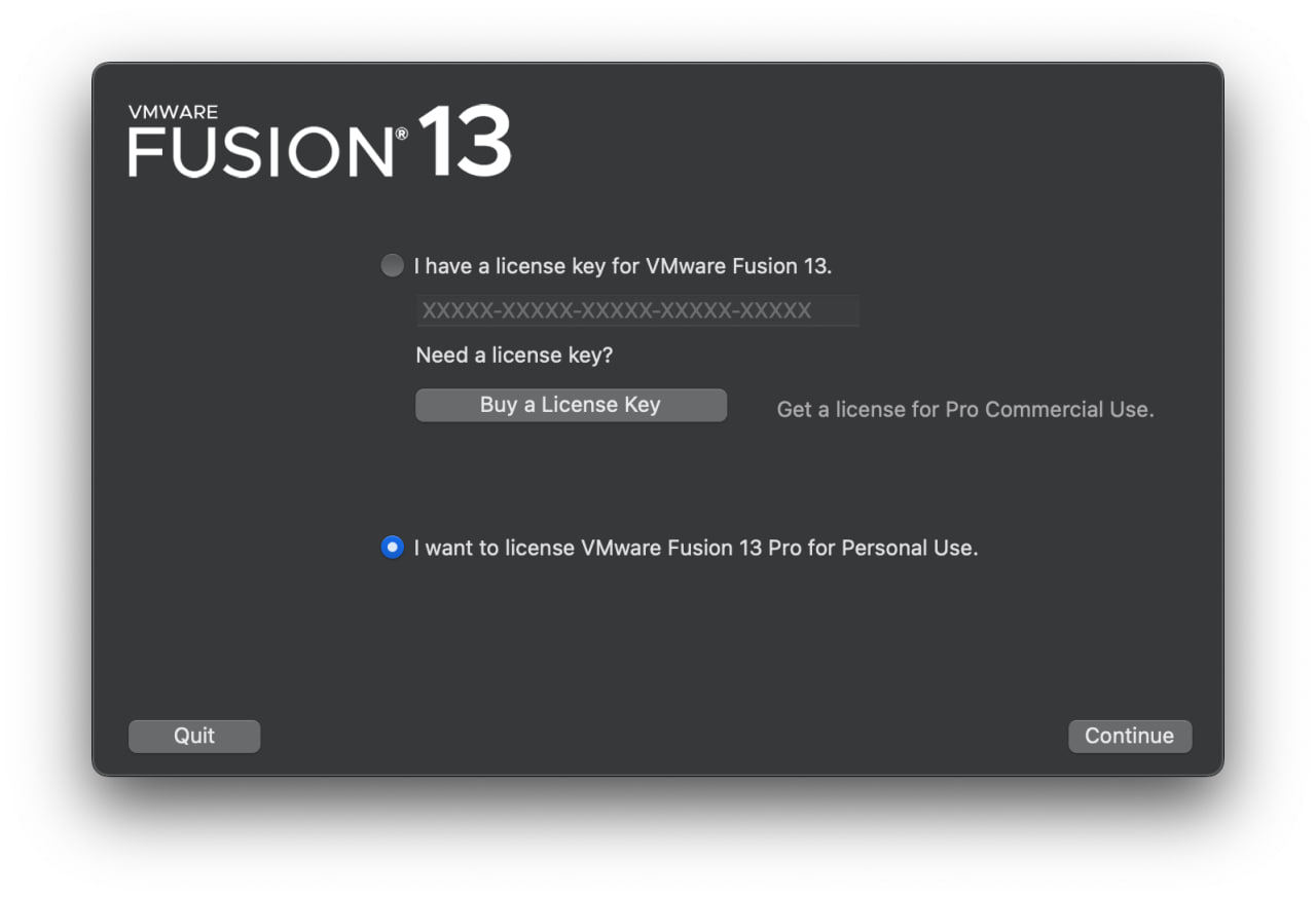 VMware Fusion Pro