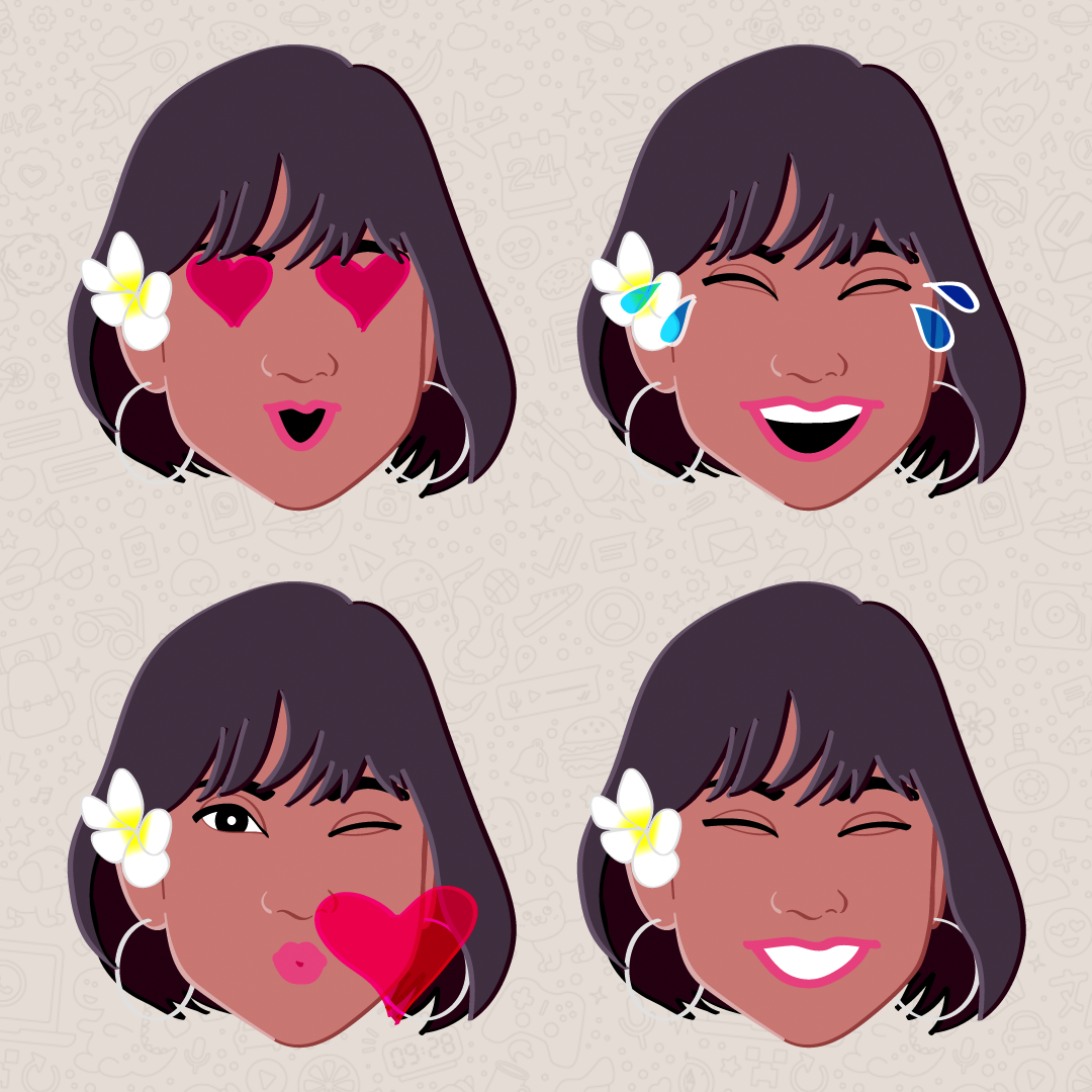 WA Stickers: Salsabeela